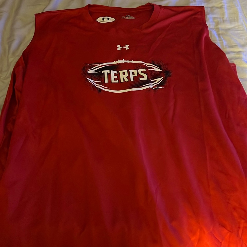 Terps Football Sleeveless Tank Top